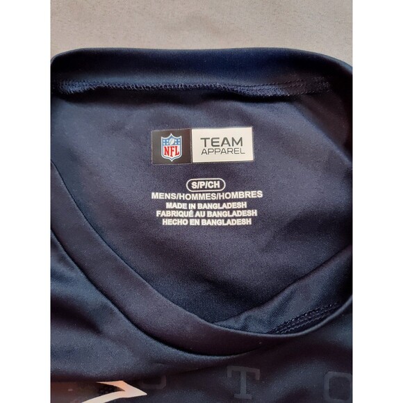 Men's NFL Houston Texans Short Sleeve Shirt Small Navy - Picture 5 of 6